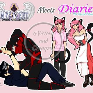 Zane and Kawaii Chan wallpaper