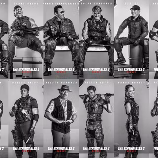 The Expendables symbol wallpaper