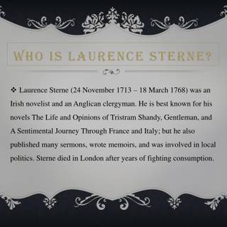 Laurence Sterne wallpaper