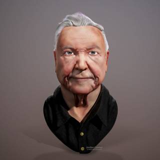 David Attenborough wallpaper