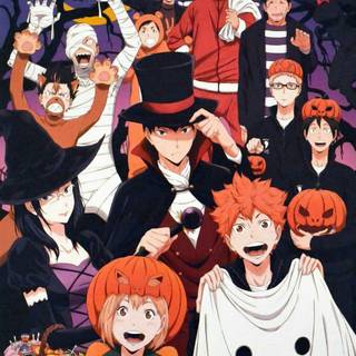 Halloween Haikyuu wallpaper