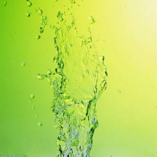 Green water wallpaper