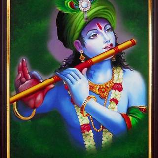 Krishna art wallpaper