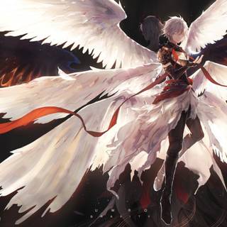 Lucifer wings wallpaper