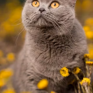 Orangey cat brown eyes wallpaper