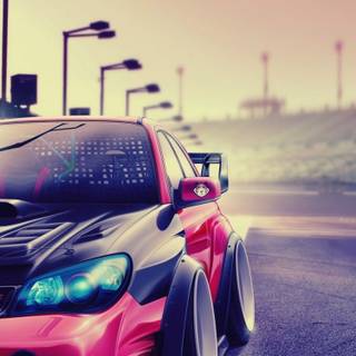 Modified cars iPhone wallpaper