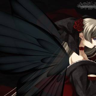 Fallen angel anime wallpaper