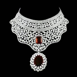 Diamond necklace wallpaper