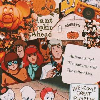 Halloween collage wallpaper