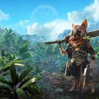 Forest warrior wallpaper