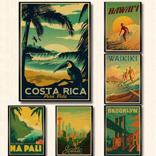 Retro Hawaiian wallpaper