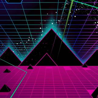 Simulation wallpaper