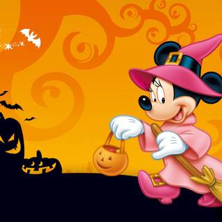 Halloween Minnie Mouse wallpaper