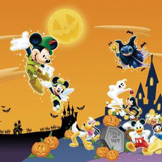 Halloween Minnie Mouse wallpaper