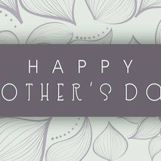 Mother balck and white wallpaper