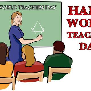World Teachers' Day HD wallpaper