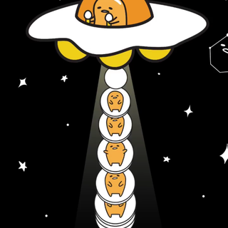 Gudetama Halloween wallpaper