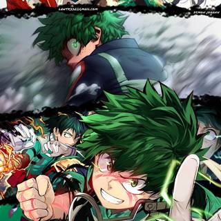 Demon Deku wallpaper
