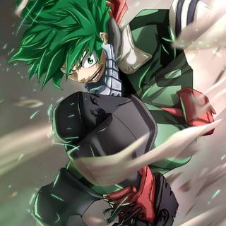 Demon Deku wallpaper