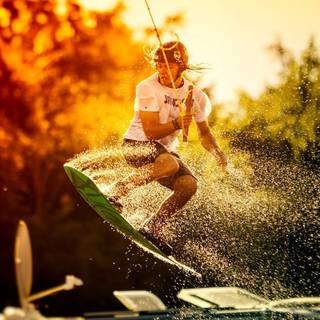Wakeboarding wallpaper