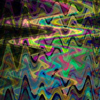 Colorful waves HD wallpaper