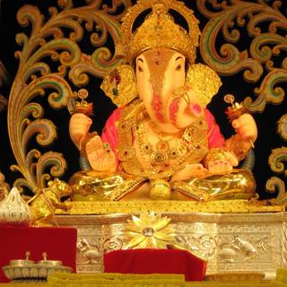 Dagdusheth Ganpati wallpaper
