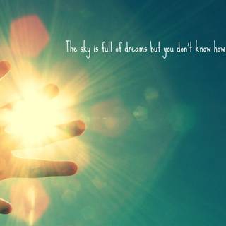 Song lyric wallpaper