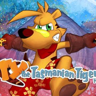 Tasmanian tiger wallpaper