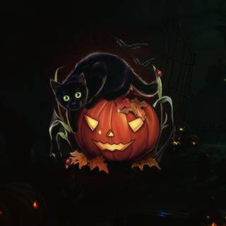 Oled Halloween wallpaper