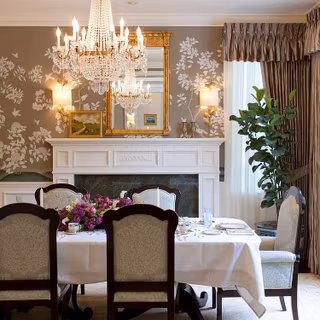 Dining wallpaper