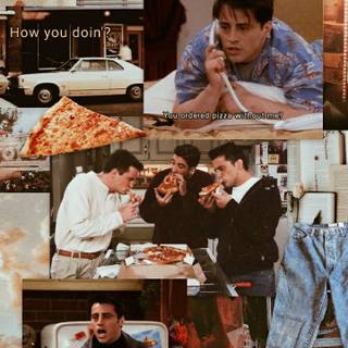 Chandler and Joey wallpaper