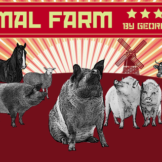 Orwell's Animal Farm wallpaper