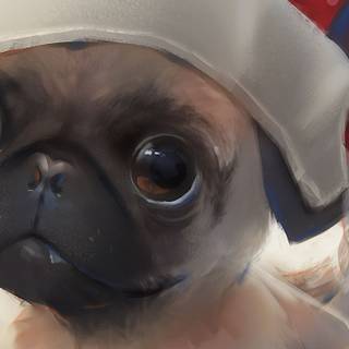 Merry Christmas animal wallpaper