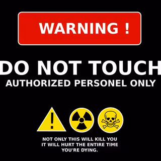 Do not enter wallpaper