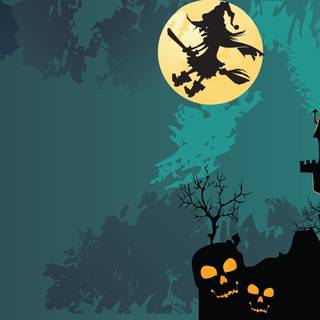 Halloween minimal wallpaper