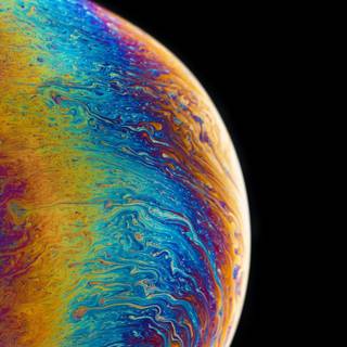 Universe multicolored planet space wallpaper