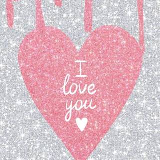 Glitter slime wallpaper