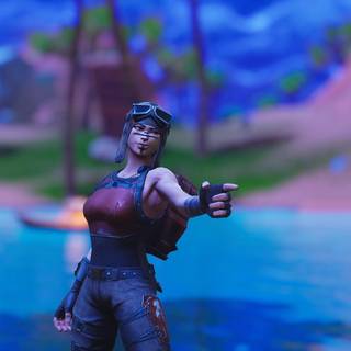 Renegade Raider and Ruby Fortnite wallpaper