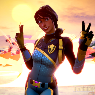 Bolt Fortnite skin wallpaper