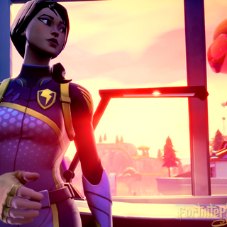 Bolt Fortnite skin wallpaper