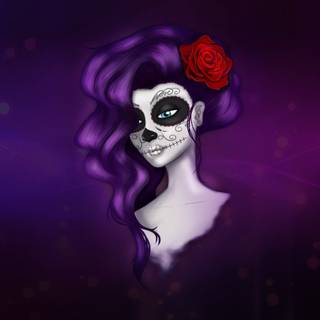 La Calavera Catrina wallpaper