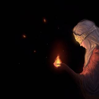 Fire Keeper wallpaper