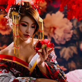 Women Japanese wallpaper