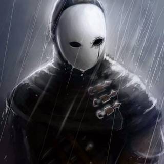 Dark mask anime boy wallpaper