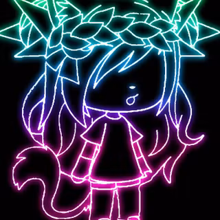 Neon Gacha Life wallpaper