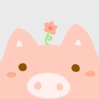 Kawaii pig wallpaper