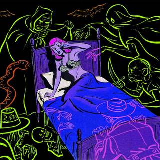 Halloween comic wallpaper