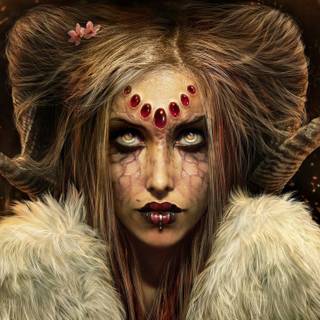 Halloween demon wallpaper