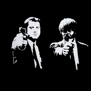 Pulp Fiction movie poster wallpaper