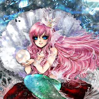 Anime mermaid wallpaper